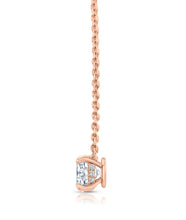 Classic Round Brilliant Lab Grown Diamond Pendant Halo