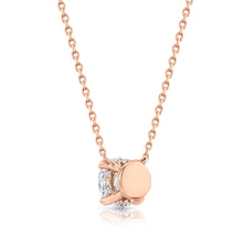 Classic Round Brilliant Lab Grown Diamond Pendant Halo