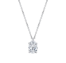 Pear Shape Cut Lab Grown Diamond Pendant