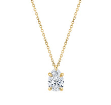 Pear Shape Cut Lab Grown Diamond Pendant