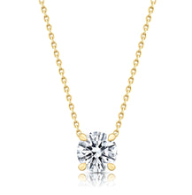Classic Round Brilliant Lab Grown Diamond Pendant Halo
