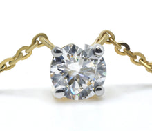 Round Cut Lab Grown Diamond Pendant 1ct.tw