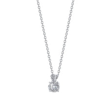 Round and Heart Shape Cut Lab Grown Diamond Pendant