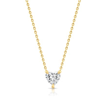 Heart Shape Cut Lab Grown Diamond Pendant