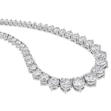 Riviera Diamonds Necklace 14K White Gold - EF VS2 17.75 CTW