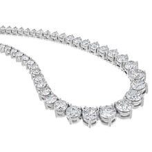 Riviera Diamonds Necklace 14K White Gold - EF VS2 17.75 CTW