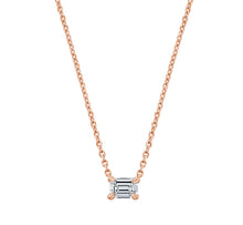Emerald Cut Lab Grown Diamond Pendant