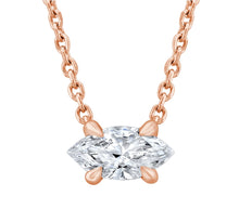 Marquise Cut Lab Grown Diamond Pendant