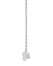 Oval Cut Lab Grown Diamond Pendant