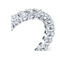 Oval Cut Eternity Band Perfectly Matched 4.2 CTW