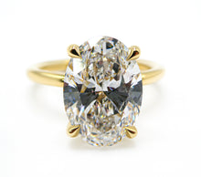 Solitaire Inspired Hidden Halo Oval Brilliant Cut 2.00+ ct D-E/VS