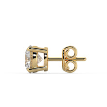 1.00 + carat VS2-SI1, E - F colour, Stud Earrings