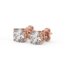 1.00 + carat VS1 -VS2 D-E Ideal Stud Earrings