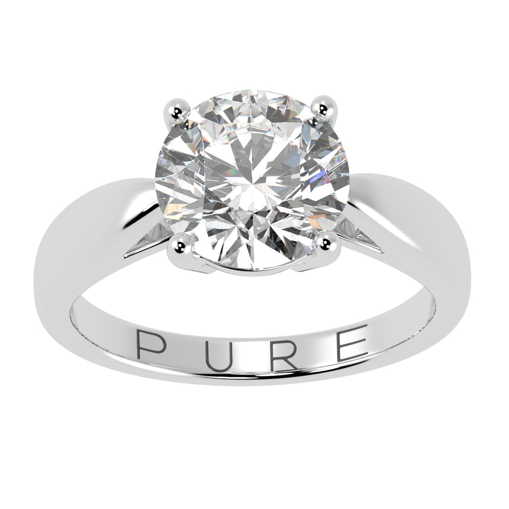 Round Brilliant cut Diamond Solitaire