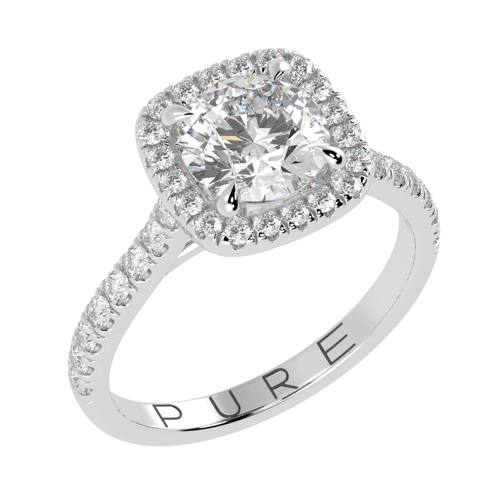 Soft Square Timeless Round Halo