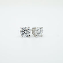 4.00 carat + VS2-VS1 , D-E COLOUR,  LAB GROWN DIAMOND EARRINGS