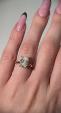 Solitaire Inspired Hidden Halo Oval Brilliant Cut 2.00+ ct D-E/VS