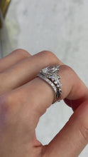 Floral Elegance: Pear Brilliant Cut Lab-Grown Diamond Ring