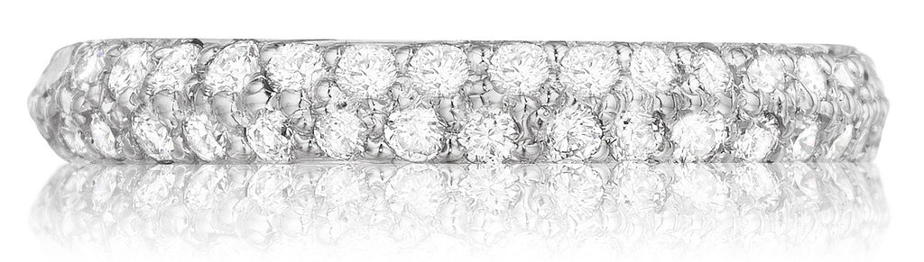 Classic double row wedding band