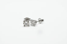 0.70 + carat VS1-VS2 E-F Ideal Cut Lab Grown Diamond Stud Earrings