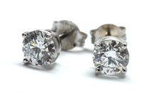 0.50 + carat Ideal Cut Lab Grown Diamond Stud Earrings