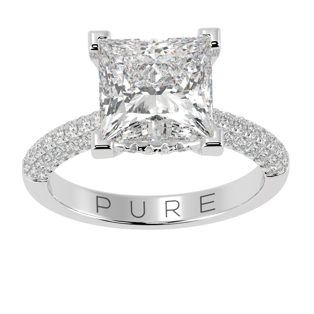 Best Hidden Halo Princess Ring EVER