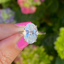 Solitaire Inspired Hidden Halo Oval Brilliant Cut 2.00+ ct D-E/VS