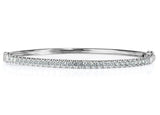 1.86 ctw Round Brilliant Cut Diamond Bangle 1.86 ctw