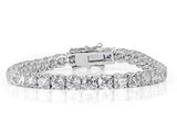 Tennis Bracelet Round Brilliant Cut Diamonds 10.50 CTW