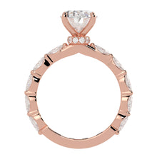 Stunning Oval Cut Diamond Engagement Ring