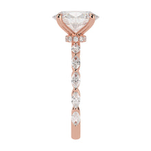 Stunning Oval Cut Diamond Engagement Ring