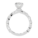 Stunning Oval Cut Diamond Engagement Ring