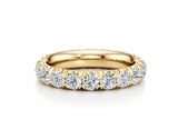 Round Cut Eternity Band Perfectly Matched