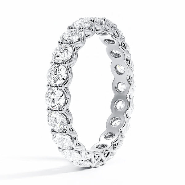 Round Cut Eternity Band Perfectly Matched 6.0 CTW