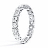 Round Cut Eternity Band Perfectly Matched 5.25 CTW