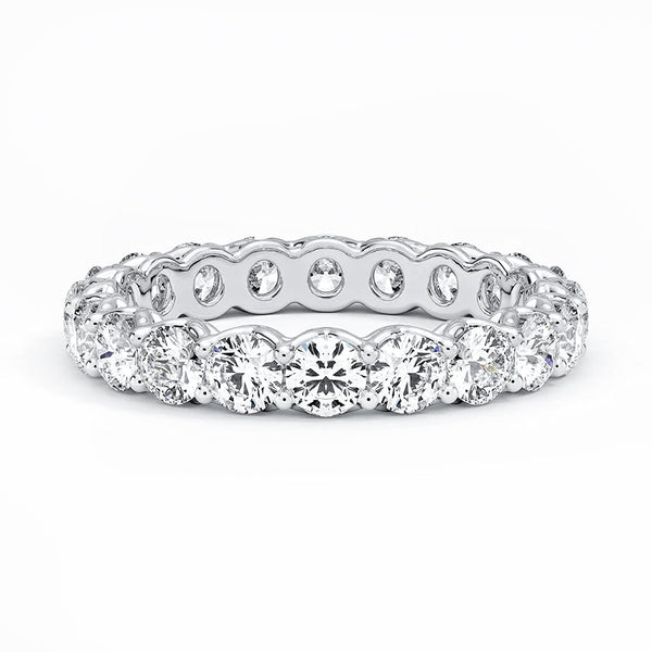 Round Cut Eternity Band Perfectly Matched 7.0 CTW