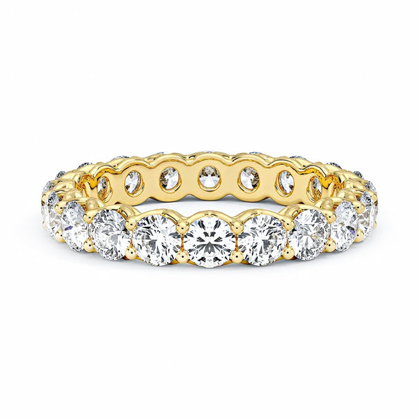 Round Cut Eternity Band Perfectly Matched 4.0 CTW