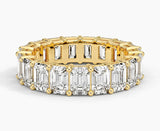 Emerald Cut Eternity Band 10.0 CTW