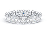 Oval Cut Eternity Band 3 ct