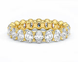 Oval Cut Eternity Band 3 ct