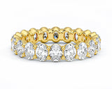 Oval Cut Eternity Band 3 ct