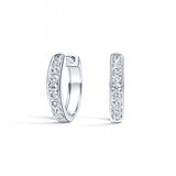 Lab Diamond Huggie Earrings 1.00 ct