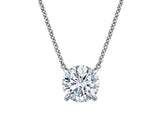 Round Cut Lab Grown Diamond Pendant 1.50ct.tw
