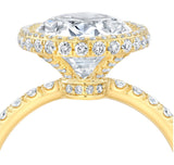Timeless Oval Brilliant Cut Diamond Halo