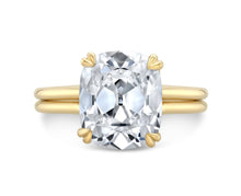 Cushion Brilliant Cut Diamond Solitaire Engagement Ring