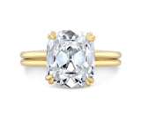 Cushion Brilliant Cut Diamond Solitaire Engagement Ring