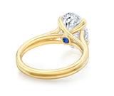 Oval Brilliant Cut Diamond Solitaire Engagement Ring