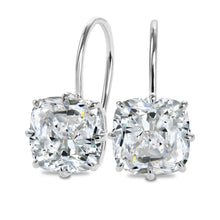 Clarity Diamond™ Cushion Diamond French Wire Earrings