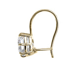 Clarity Diamond™ Cushion Diamond French Wire Earrings 3.0 CT