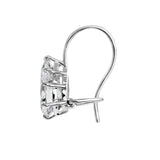 Clarity Diamond™ Pear Diamond French Wire Earrings 3.0 CT